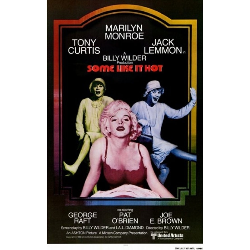 Some Like it Hot c.1959 - style A Movie Poster (11 x 17) - Item MOV196633 Image 1