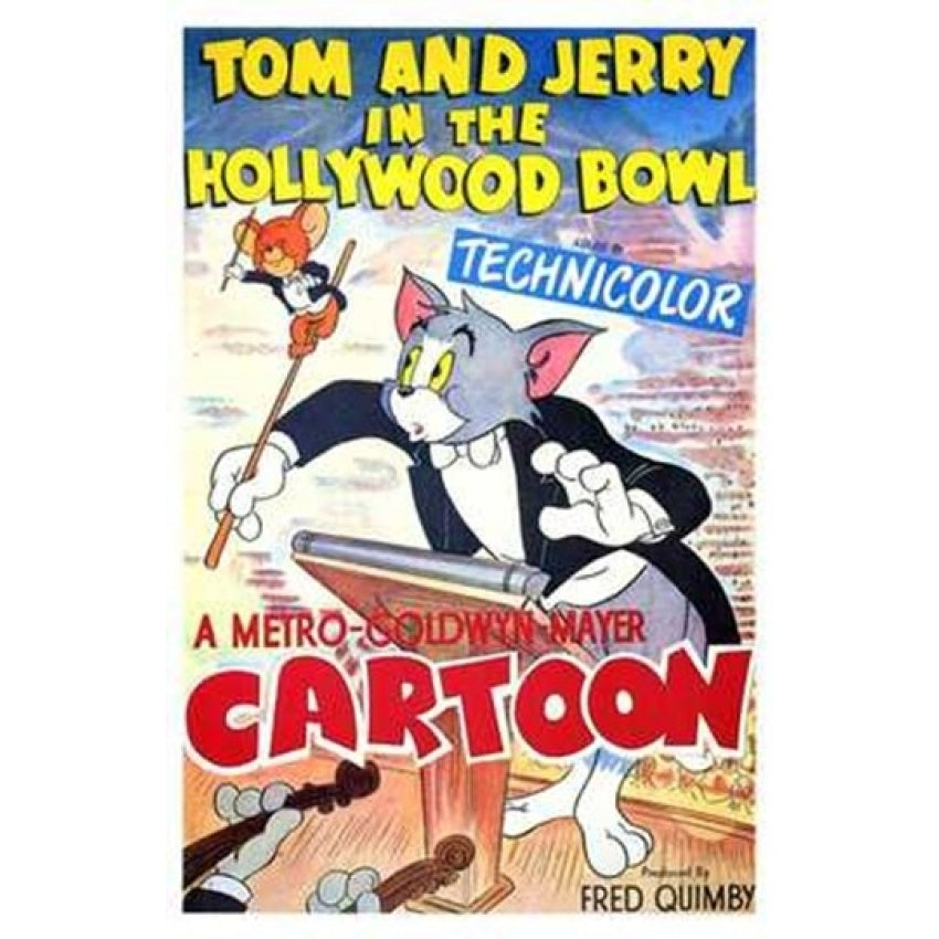 Tom and Jerry in the Hollywood Bowl Movie Poster (11 x 17) - Item MOV198057 Image 1