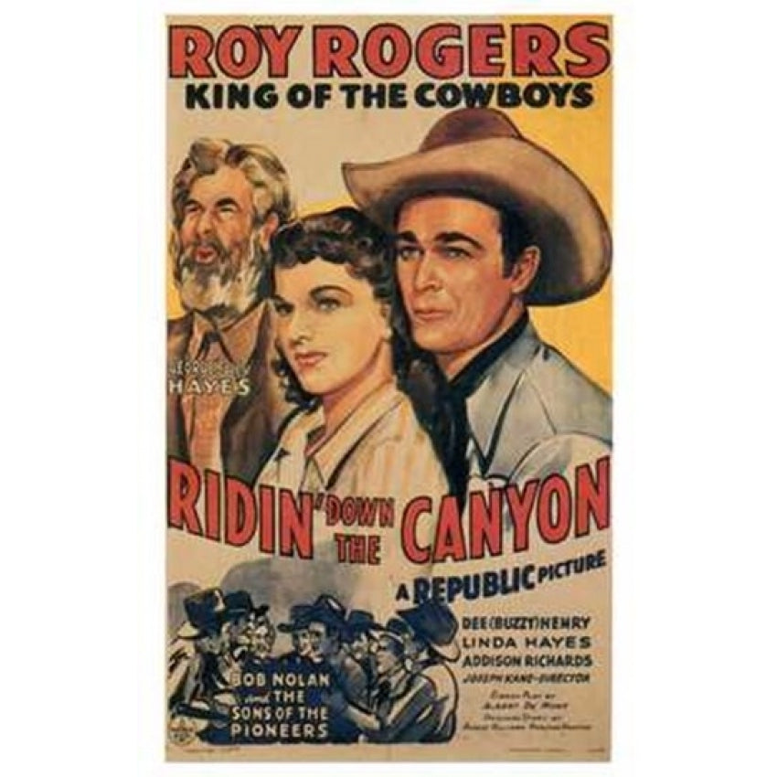 Ridin Down the Canyon Movie Poster (11 x 17) - Item MOV198131 Image 1