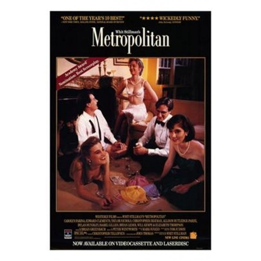 Metropolitan Movie Poster (11 x 17) - Item MOV199218 Image 1