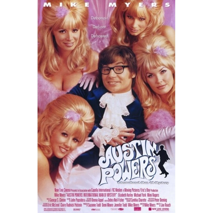 Austin Powers International Man of Myst Movie Poster (11 x 17) - Item MOV199387 Image 1