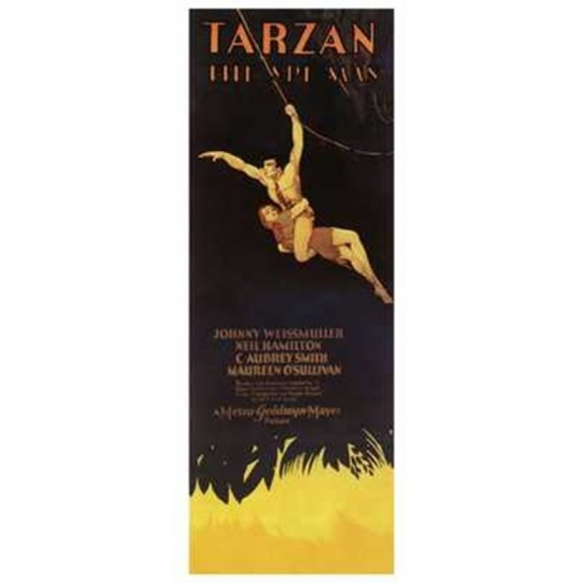 Tarzan the Ape Man c.1932 Movie Poster (11 x 17) - Item MOV199447 Image 1