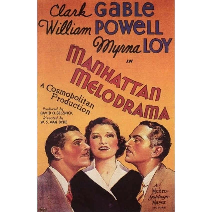 Manhattan Melodrama Movie Poster (11 x 17) - Item MOV199461 Image 1