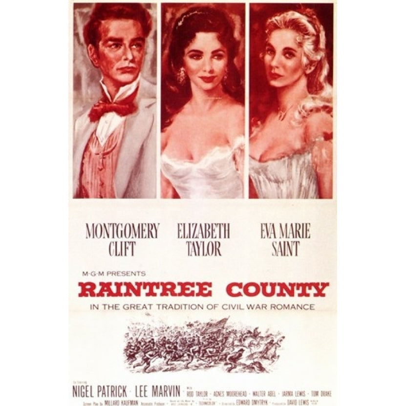 Raintree Country Movie Poster (11 x 17) - Item MOV199516 Image 1