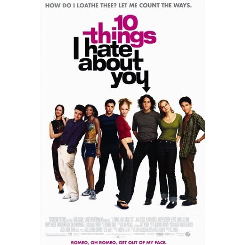 Ten Things I Hate About You Movie Poster (11 x 17) - Item MOV199750 Image 1