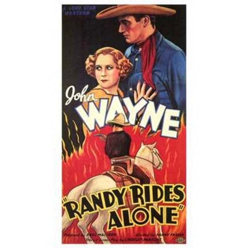 Randy Rides Alone Movie Poster (11 x 17) - Item MOV199878 Image 1