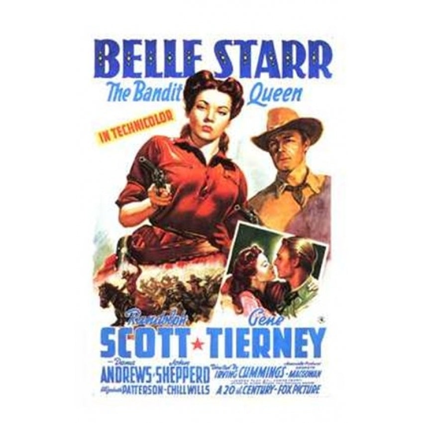 Belle Starr Movie Poster (11 x 17) - Item MOV199931 Image 1