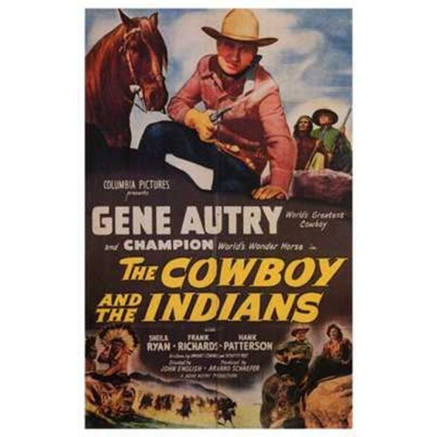 The Cowboy and the Indians Movie Poster (11 x 17) - Item MOV199976 Image 1