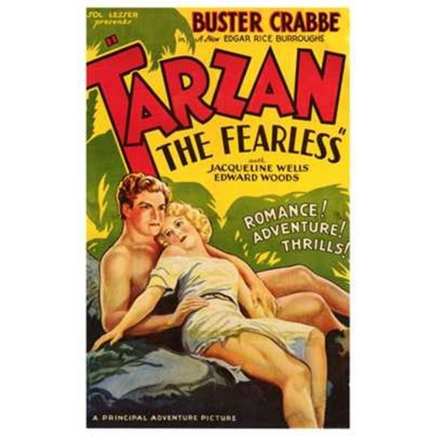 Tarzan the Fearless c.1933 Movie Poster (11 x 17) - Item MOV200623 Image 1