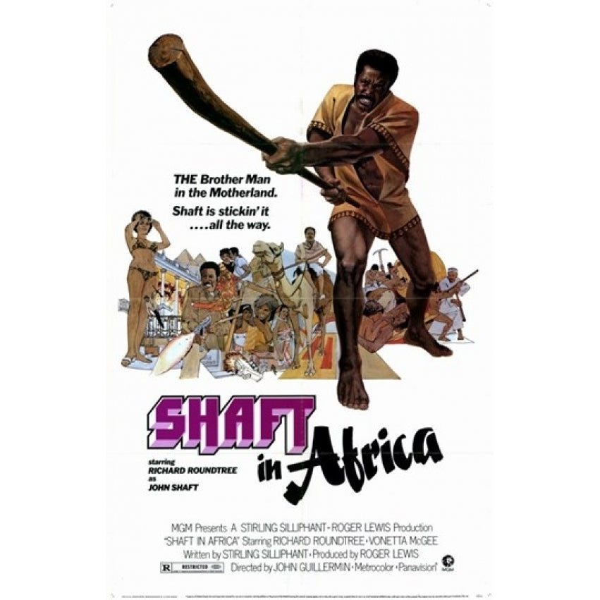 Shaft in Africa Movie Poster (11 x 17) - Item MOV200830 Image 1