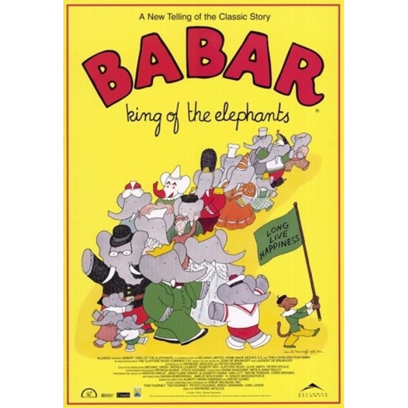 Babar King of the Elephants Movie Poster (11 x 17) - Item MOV200852 Image 1