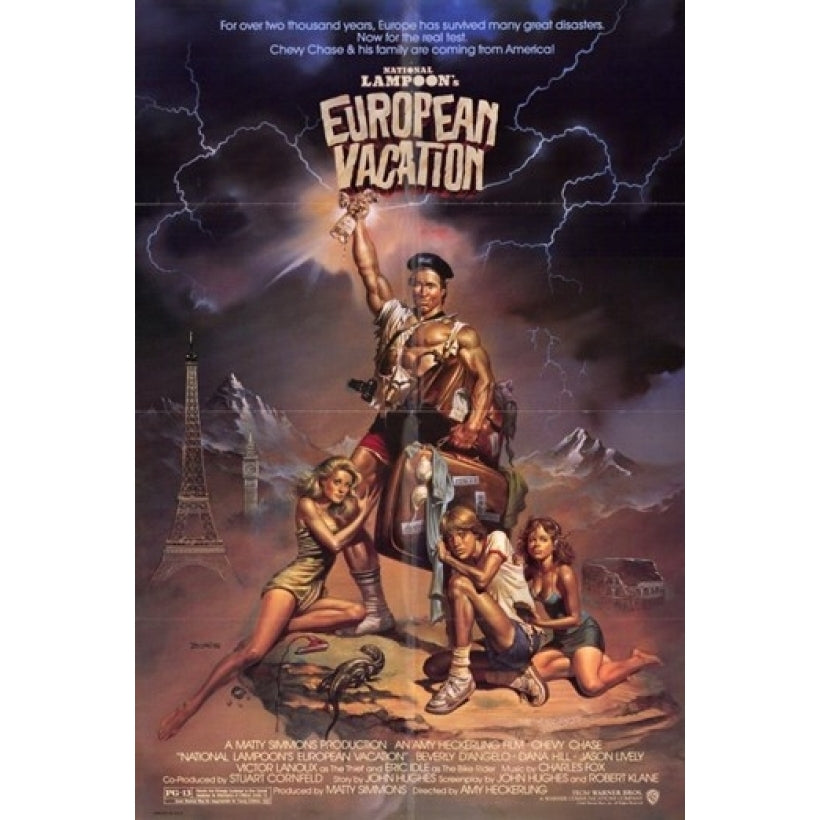 National Lampoons European Vacation Movie Poster (11 x 17) - Item MOV203078 Image 1