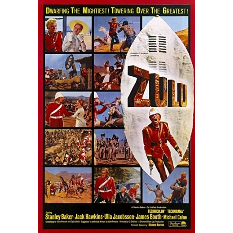 Zulu Movie Poster (11 x 17) - Item MOV203126 Image 1