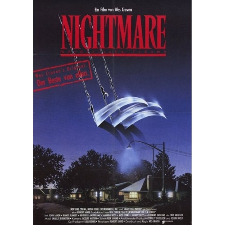 Nightmare on Elm Street a Movie Poster (11 x 17) - Item MOV203118 Image 1