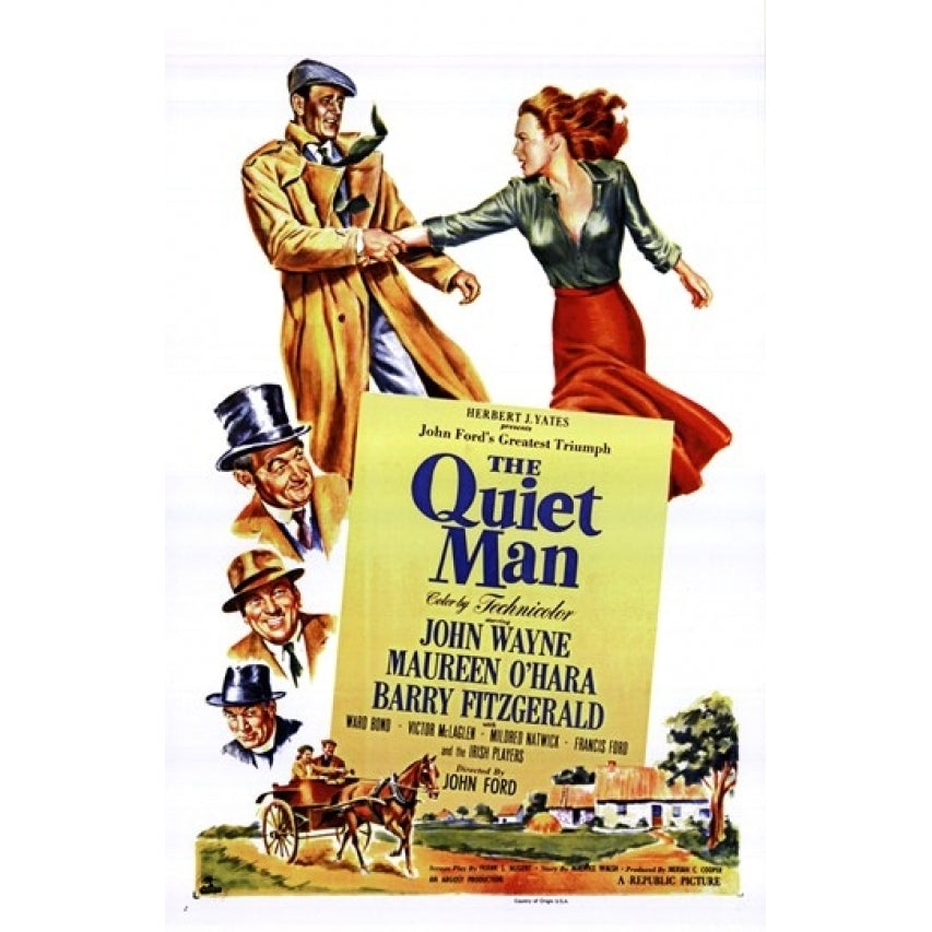 The Quiet Man Movie Poster (11 x 17) - Item MOV203160 Image 1