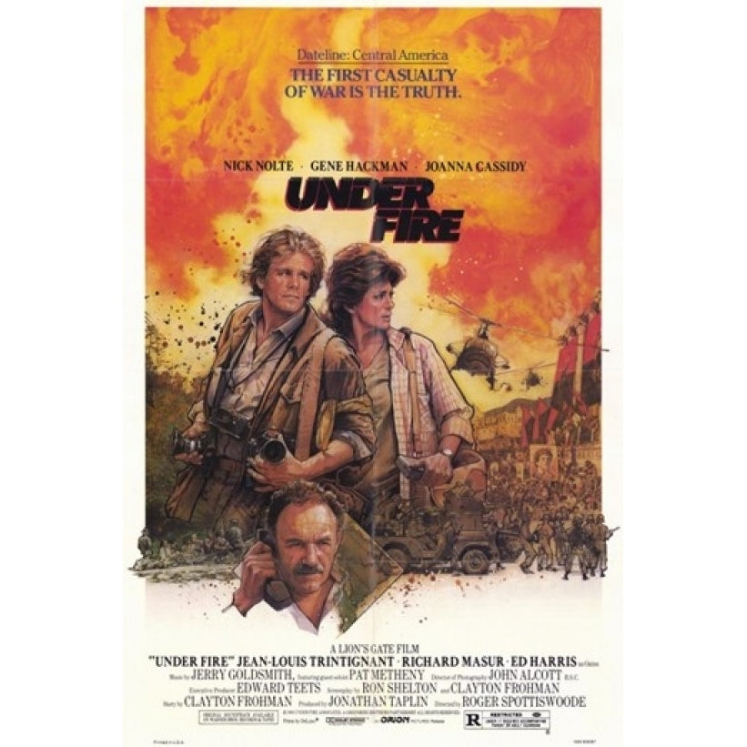 Under Fire Movie Poster (11 x 17) - Item MOV203186 Image 1