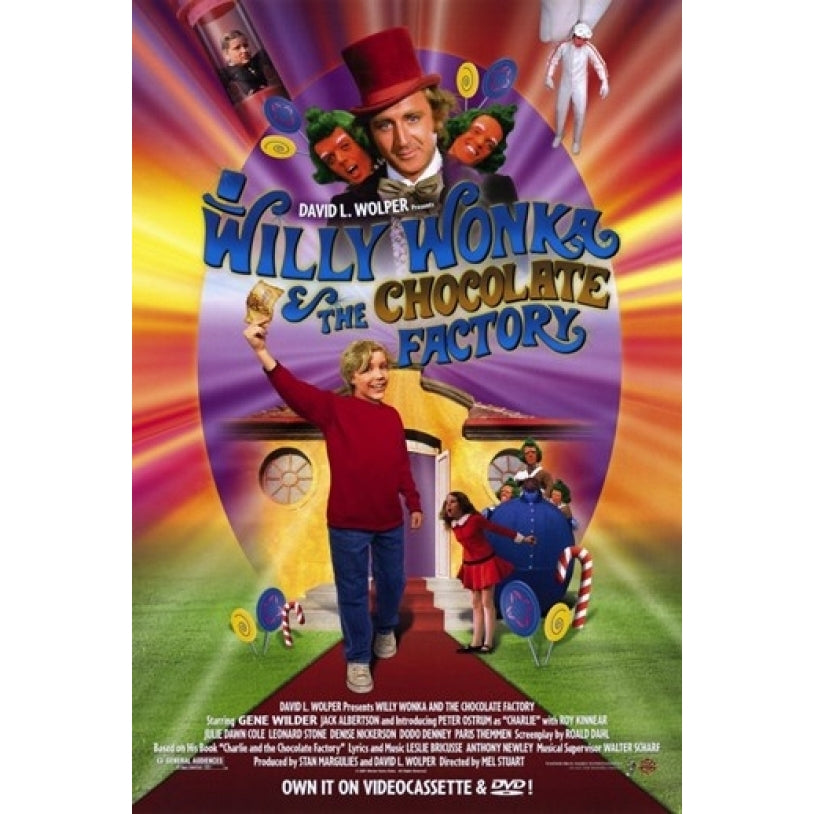 Willy Wonka and the Chocolate Factory Movie Poster (11 x 17) - Item MOV204474 Image 1