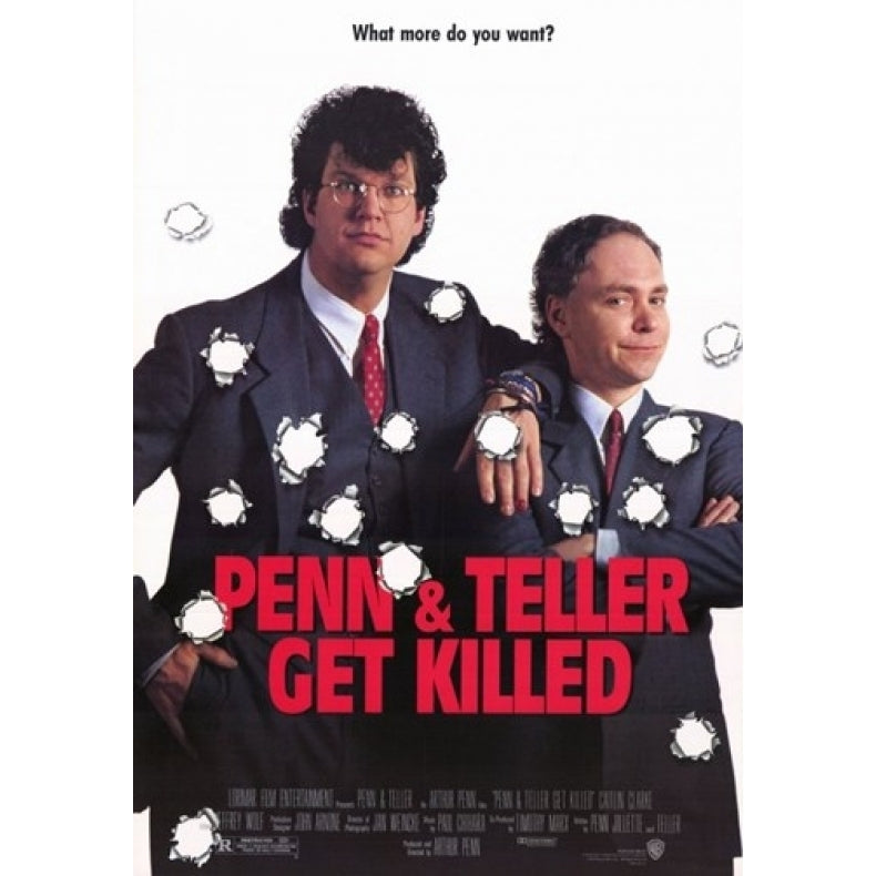 Penn and Teller Get Killed Movie Poster (11 x 17) - Item MOV204595 Image 1