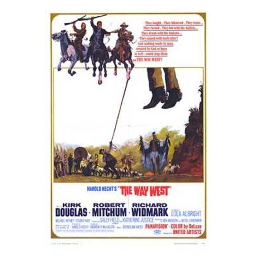 The Way West Movie Poster (11 x 17) - Item MOV205123 Image 1