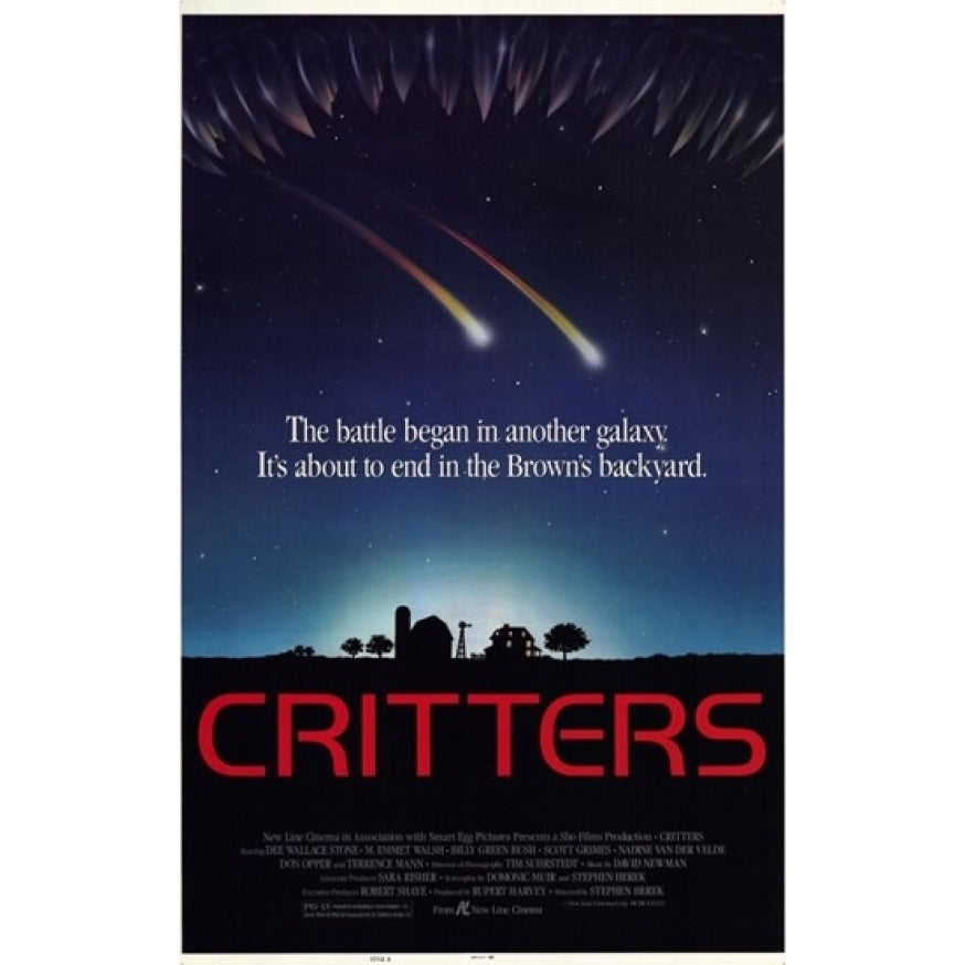 Critters Movie Poster (11 x 17) - Item MOV205512 Image 1