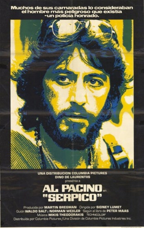 Serpico Movie Poster (11 x 17) - Item MOV206520 Image 1