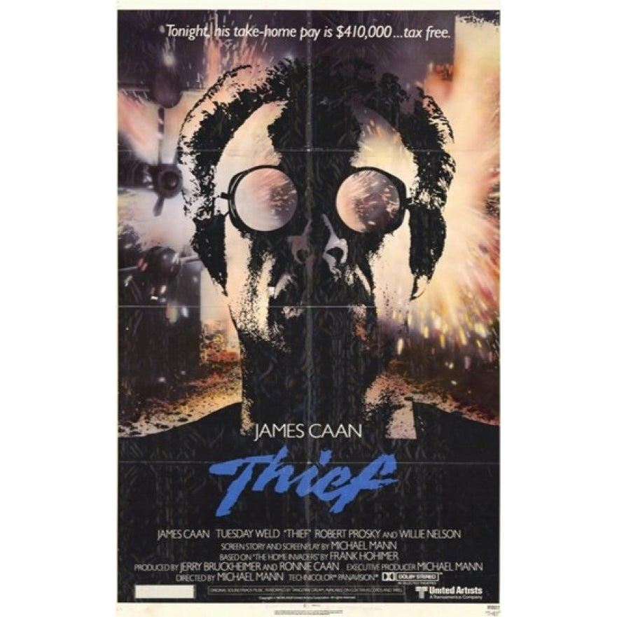 Thief Movie Poster (11 x 17) - Item MOV206609 Image 1