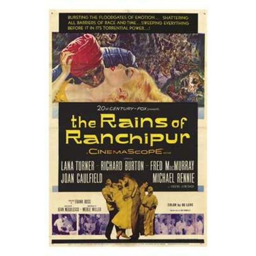 The Rains of Ranchipur Movie Poster (11 x 17) - Item MOV207045 Image 1