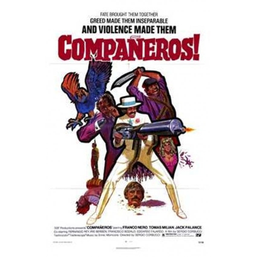 Companeros Movie Poster (11 x 17) - Item MOV207135 Image 1