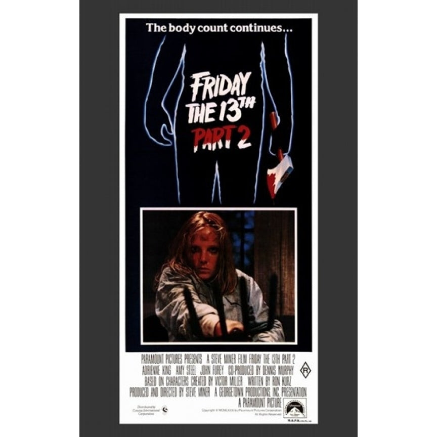 Friday the 13Th Part 2 Movie Poster (11 x 17) - Item MOV207711 Image 1