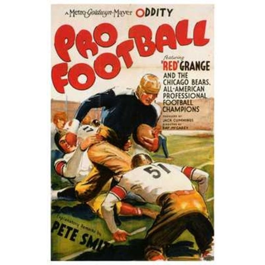 Pro Football Movie Poster (11 x 17) - Item MOV208511 Image 1