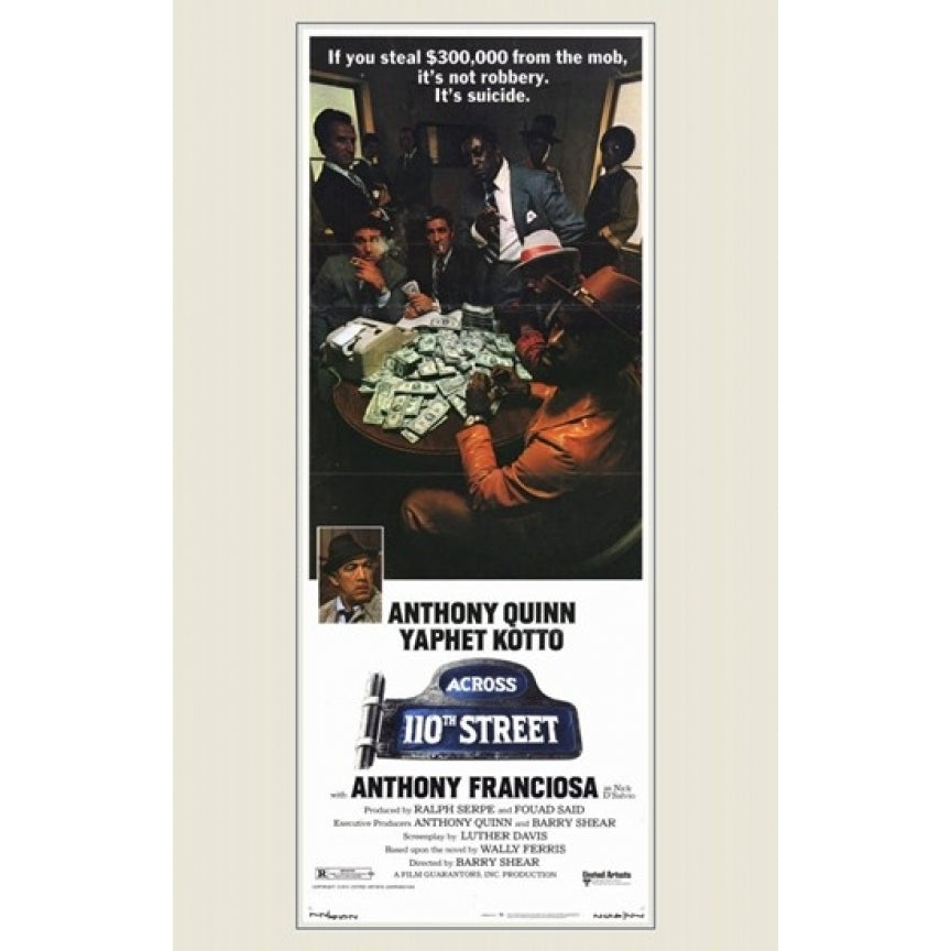 Across 110Th Street Movie Poster (11 x 17) - Item MOV208841 Image 1