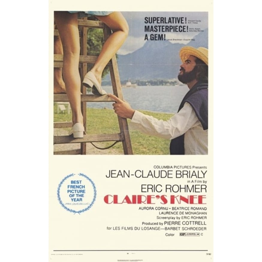 Claires Knee Movie Poster (11 x 17) - Item MOV209017 Image 1