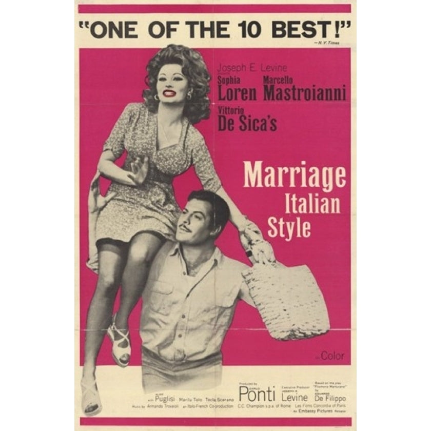 Marriage Italian Style Movie Poster (11 x 17) - Item MOV209137 Image 1