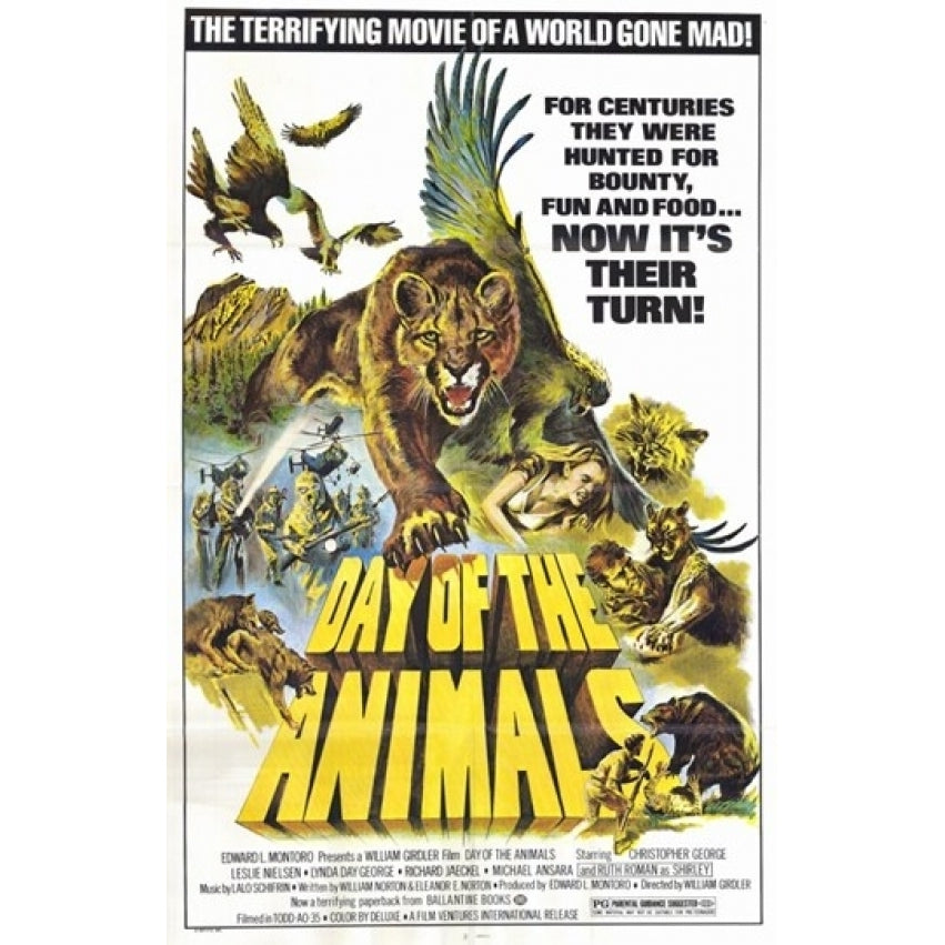 Day of the Animals Movie Poster (11 x 17) - Item MOV209261 Image 1