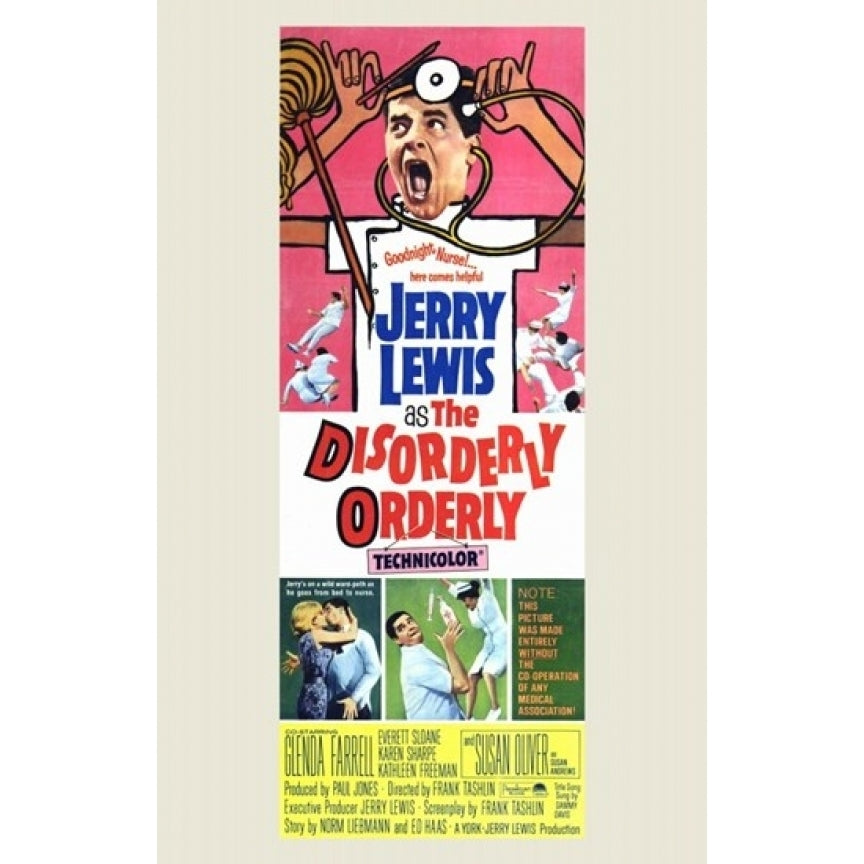 The Disorderly Orderly Movie Poster (11 x 17) - Item MOV209421 Image 1