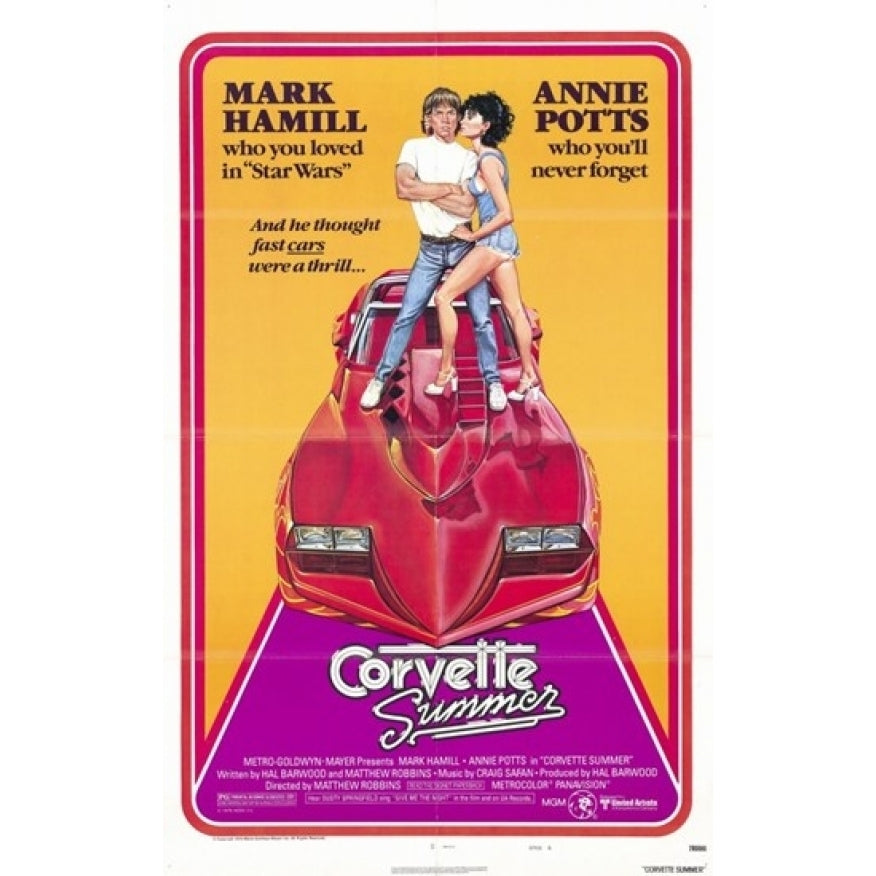 Corvette Summer Movie Poster (11 x 17) - Item MOV210247 Image 1