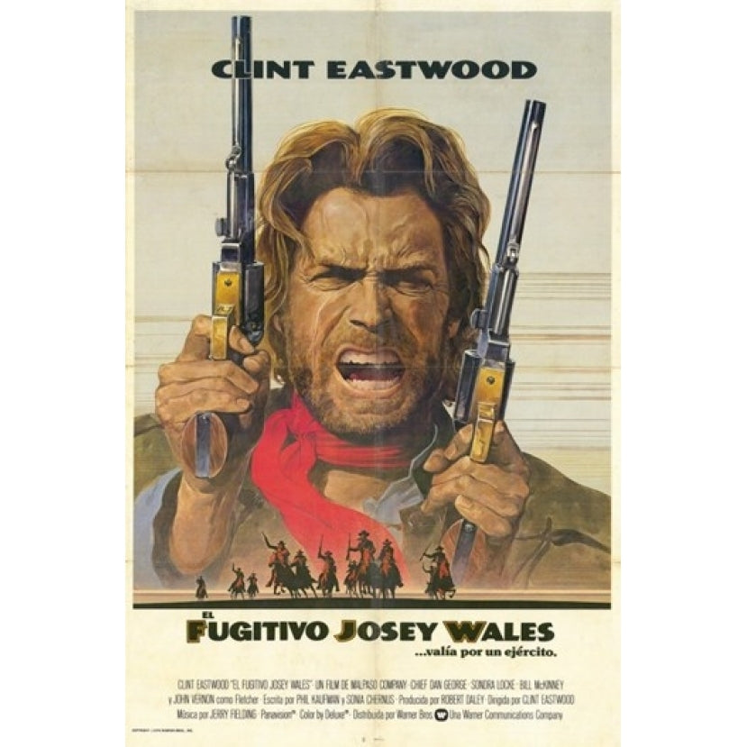 Outlaw Josey Wales Movie Poster (11 x 17) - Item MOV213944 Image 1