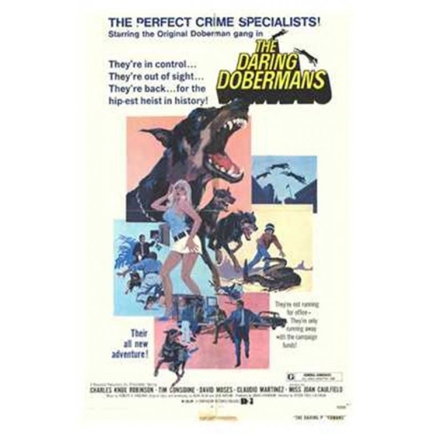 The Daring Dobermans Movie Poster (11 x 17) - Item MOV216133 Image 1