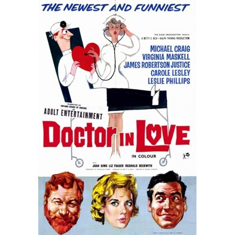 Doctor in Love Movie Poster (11 x 17) - Item MOV216143 Image 1