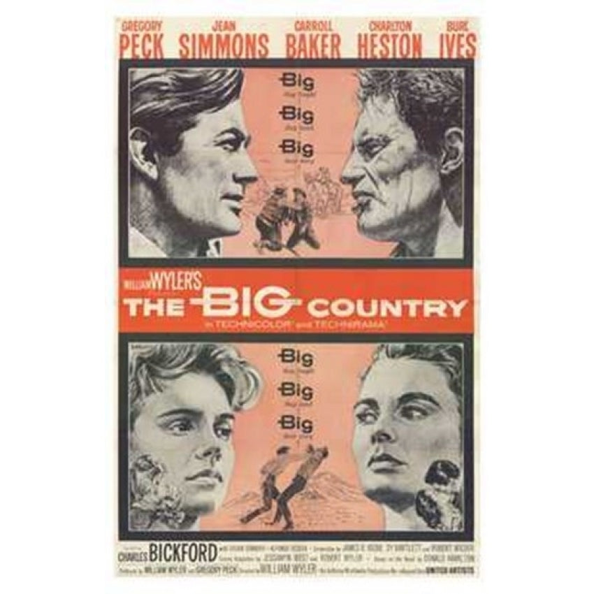 The Big Country Movie Poster (11 x 17) - Item MOV216250 Image 1