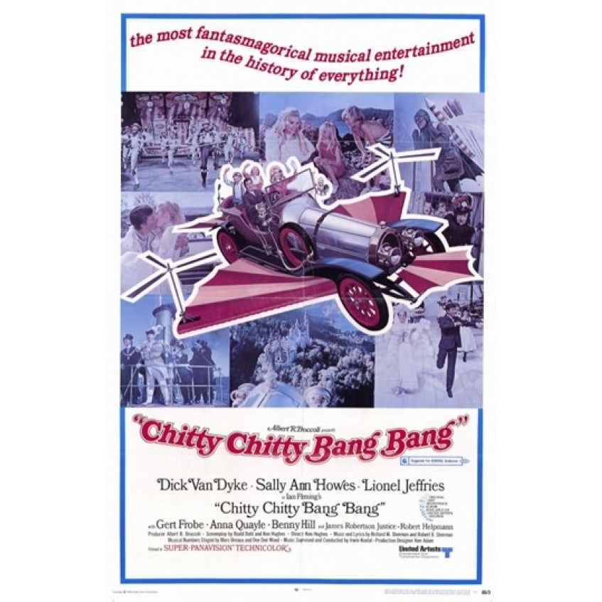 Chitty Chitty Bang Bang Movie Poster (11 x 17) - Item MOV220619 Image 1