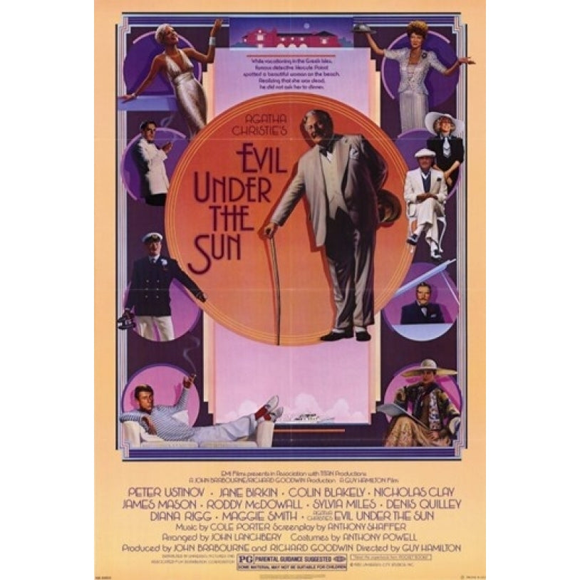 Evil Under the Sun Movie Poster (11 x 17) - Item MOV220620 Image 1