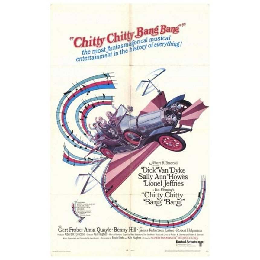 Chitty Chitty Bang Bang Movie Poster (11 x 17) - Item MOV220618 Image 1