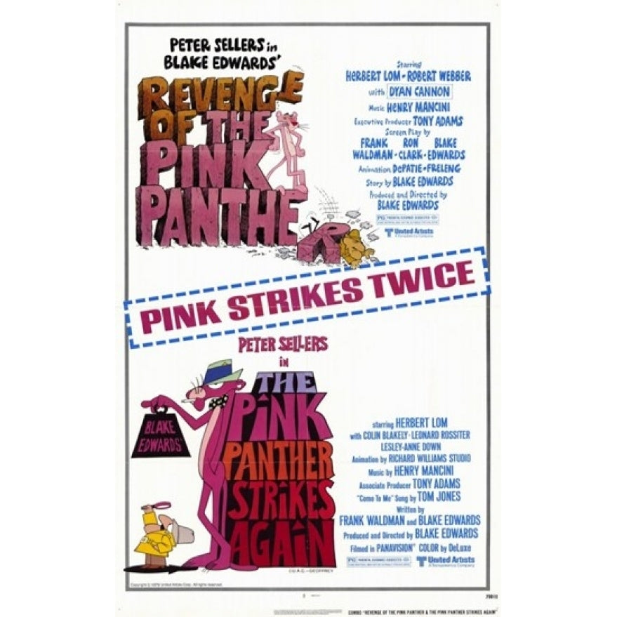 Pink Panther Strikes Again-Revenge of Pi Movie Poster (11 x 17) - Item MOV220777 Image 1