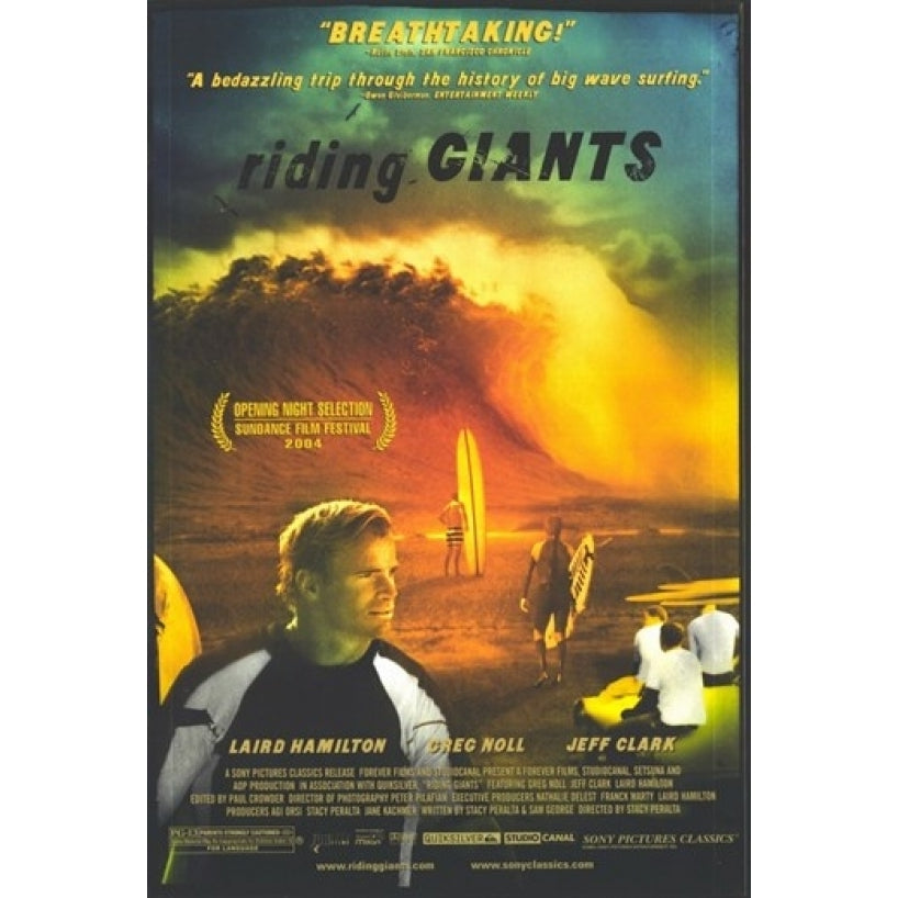 Riding Giants Movie Poster (11 x 17) - Item MOV221007 Image 1