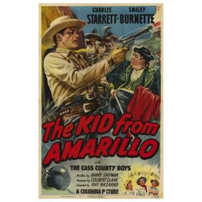 The Kid from Amarillo Movie Poster (11 x 17) - Item MOV235446 Image 1