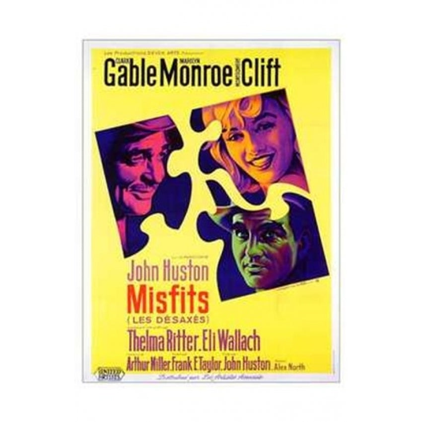 The Misfits Movie Poster (11 x 17) - Item MOV242206 Image 1