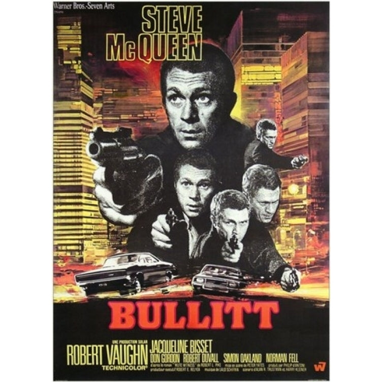 Bullitt Movie Poster (11 x 17) - Item MOV242291 Image 1