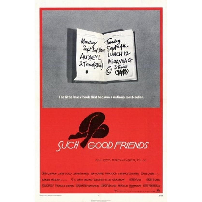 Such Good Friends Movie Poster (11 x 17) - Item MOV243130 Image 1