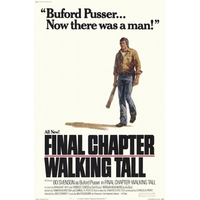 Walking Tall-Final Chapter Movie Poster (11 x 17) - Item MOV243294 Image 1